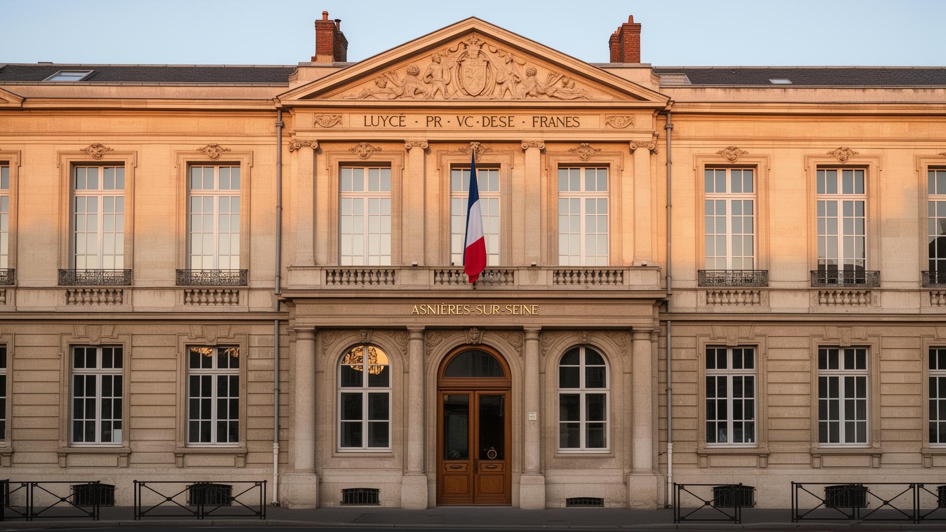 Façade du Lycée Auguste Renoir